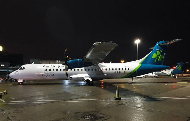 EI-FAT ATR72-600 Emerald Airlines Re-Branded into new livery