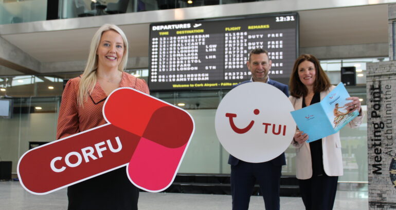 TUI Announces Cork to Corfu for Summer 2025