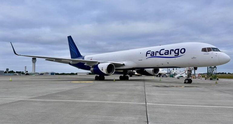 FarCargo operates Boeing 757F to Dublin