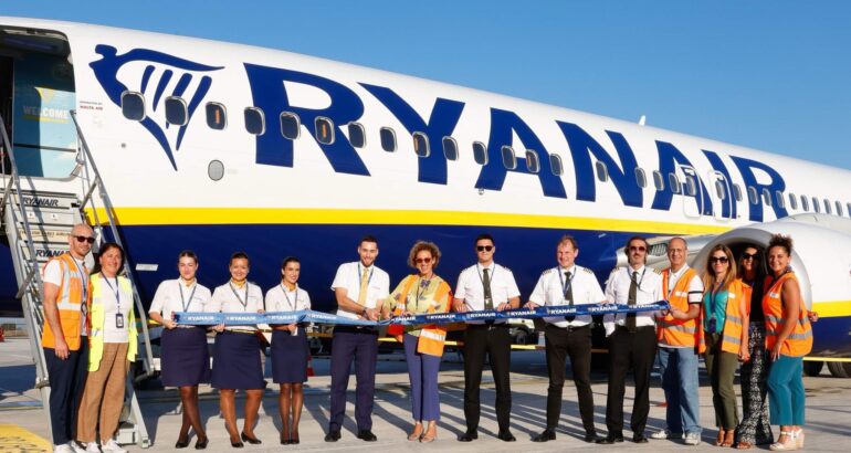 Ryanair inaugurates Milan Bergamo-Salerno route