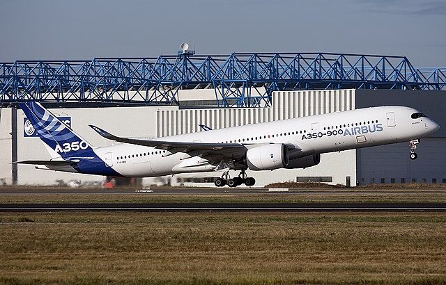 Airbus A350-900 Prototype Trail at Shannon